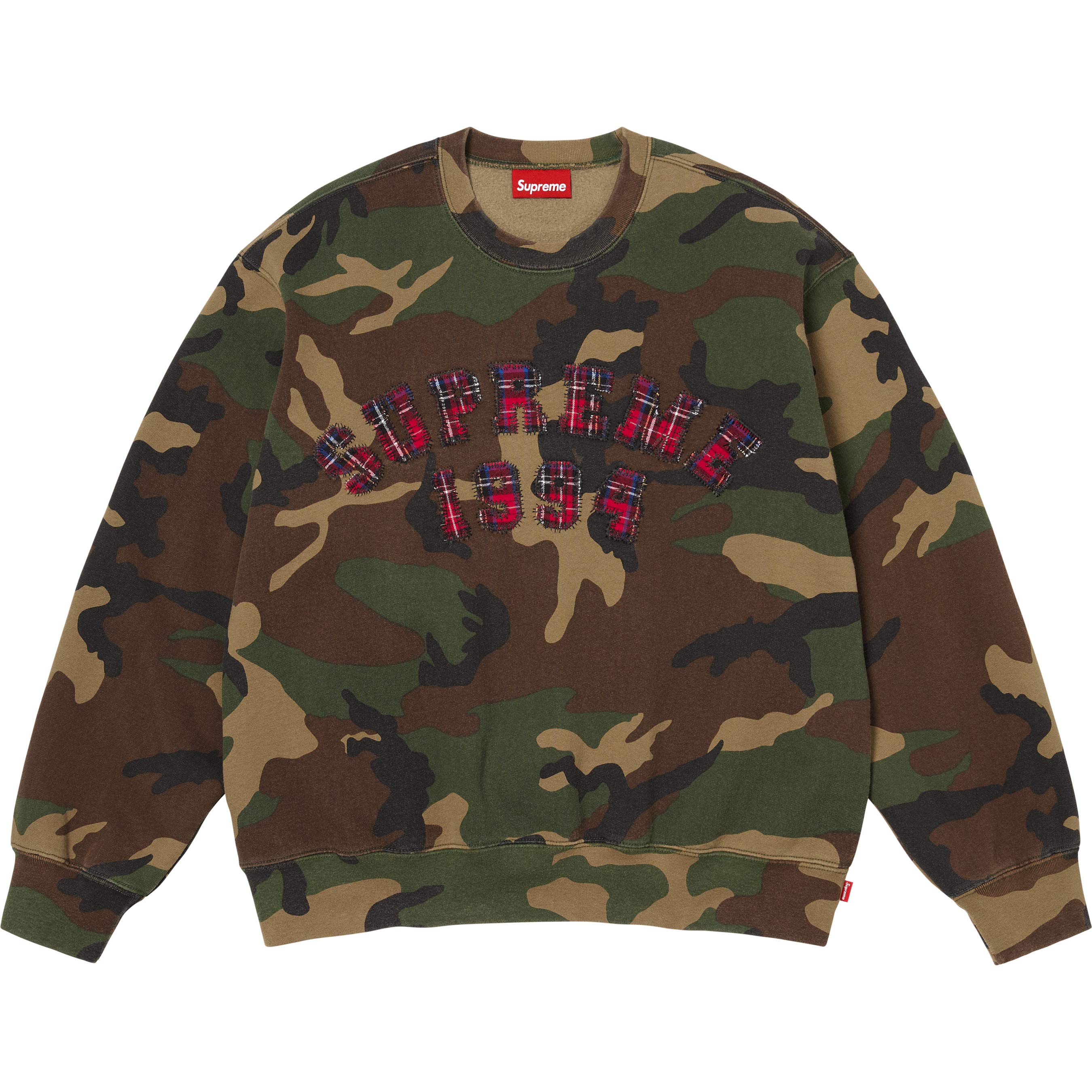 Plaid Arc Crewneck view 4
